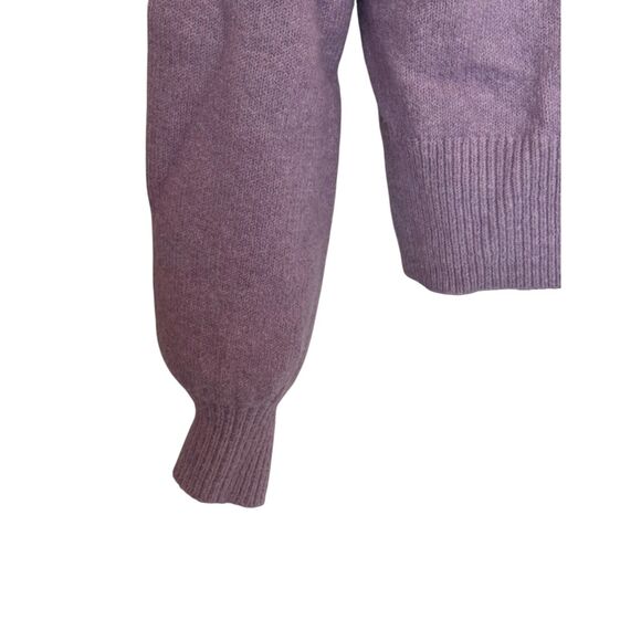 Anne Taylor LOFT Purple Bedazzled Cardigan Sweater- Small - Picture 7 of 16